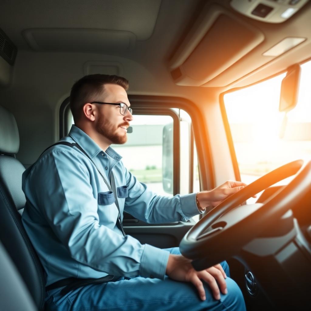 One-on-one CDL truck driving instruction at Tampa CDL School in Tampa, Florida